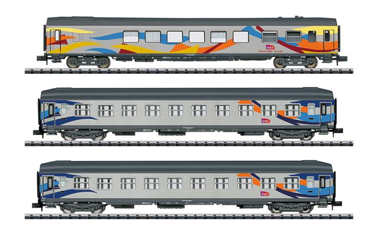 Trix 18210 Personenwagen-Set "Croisière" SNCF, Spur N