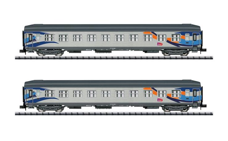 Trix 18211 Schnellzugwagen-Set "Croisière" 2-tlg SNCF, Spur N