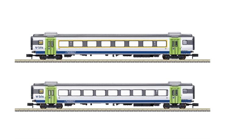 Trix 18294 Wagen-Set 2-tlg GoldenPassLine BLS, Spur N