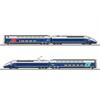 Trix 22381 Hochgeschwindigkeitszug TGV Euroduplex 4-tlg SNCF, H0 DC Digital Sound