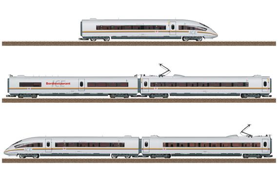 Trix 22784 Triebzug ICE 3 "railbow" 5-tlg DB, H0 DC mfx Digital Sound