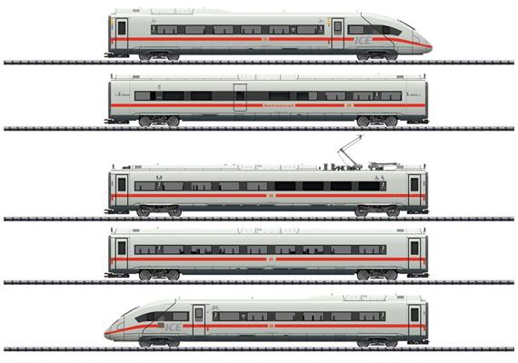 Trix 22971 Hochgeschwindigkeitszug ICE 4 5-tlg DB, H0 DC Digital Sound