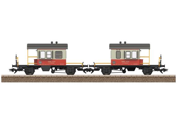 Trix 24650 Kuppelwagen-Set 2-tlg Sputnik SBB, H0