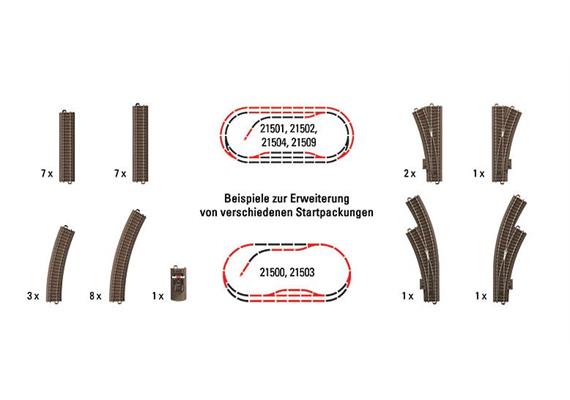 Trix 62900 Gleisergänzung Trix HO