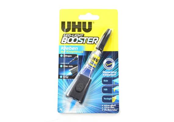 UHU 34760 LED-Light Booser - Kleben auf Knopfdruck
