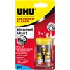 UHU 45370 Sekundenkleber MINIS 3x 1g Gel