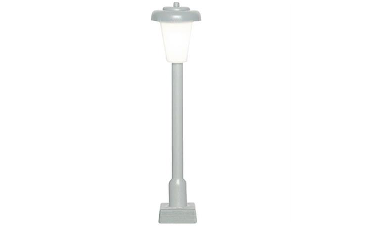 Viesmann 60801 H0 Straßenleuchte modern Kontaktsstecksockel, LED weiss