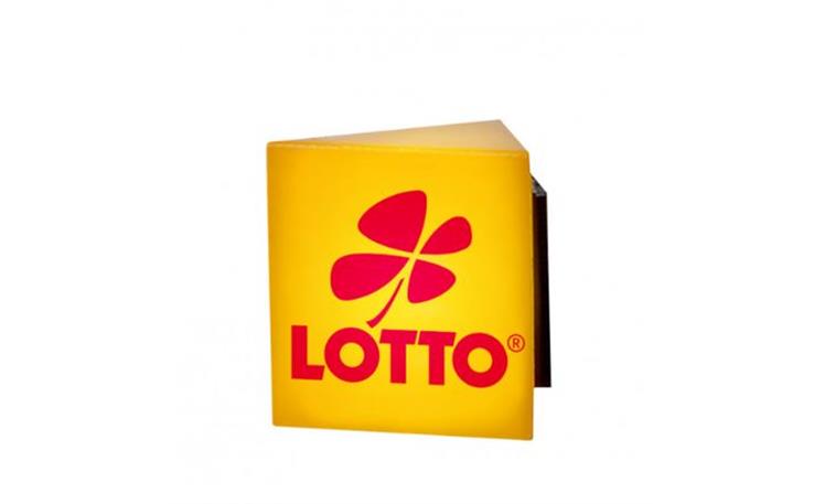 Viessmann 01374 Reklameschild LOTTO mit LED-Beleuchtung, H0