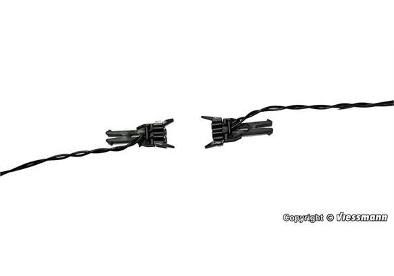 Viessmann 05017 Stromführende Magnetkupplungen, 2-polig, 3 Paar