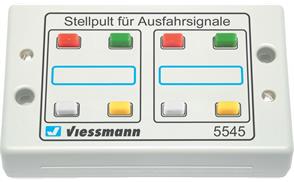 Viessmann 05545 Tasten-Stellpult für Ausfahrsignale