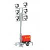 Viessmann 1344 Leuchtgiraffe Feuerwehr auf Anhänger mit 6 LEDs weiss, H0