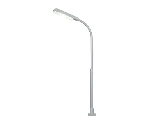 Viessmann 60901 H0 Peitschenleuchte mit Kontaktstecksockel, LED weiss