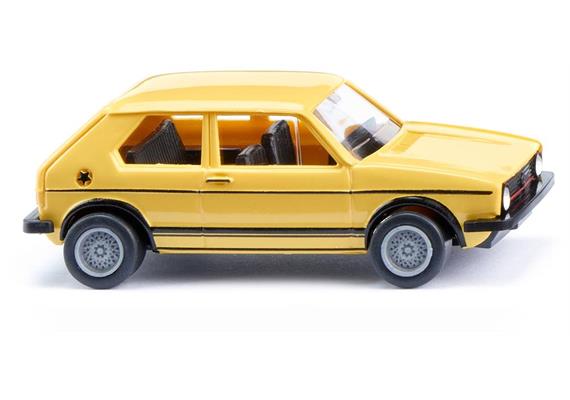 Wiking 004503 VW Golf I GTI - lemongelb 1/87