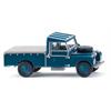 Wiking 10702 Land Rover Pickup - azurblau, H0