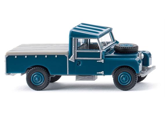 Wiking 10702 Land Rover Pickup - azurblau, H0