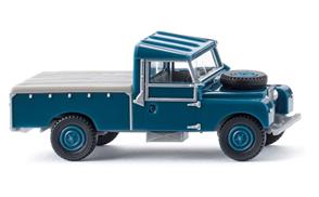 Wiking 10702 Land Rover Pickup - azurblau, H0