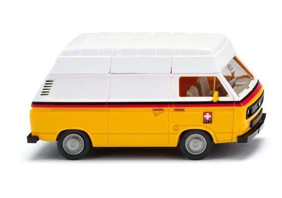 Wiking 29410 VW T3 Kastenwagen Hochdach "PTT", H0