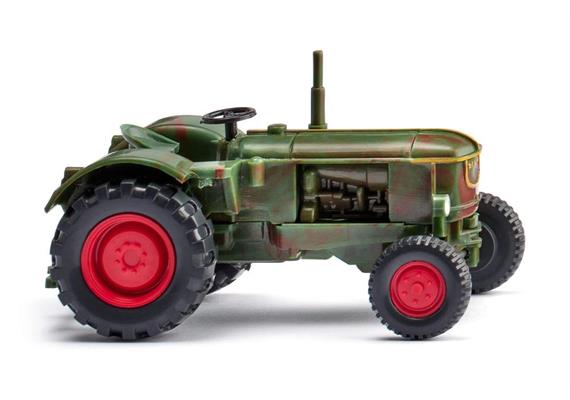 Wiking 88104 Deutz D 40 L Schlepper in gebrauchter Hofoptik 1/87