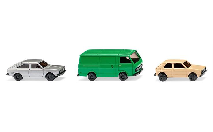 Wiking 91504 Golf, Passat und LT: Modernes VW-Trio der Siebzigerjahre 1/160