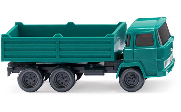 Wiking 94510 Pritschenkipper (Magirus) – Zuwachs der wasserblauen Baustellen-Familie 1/160