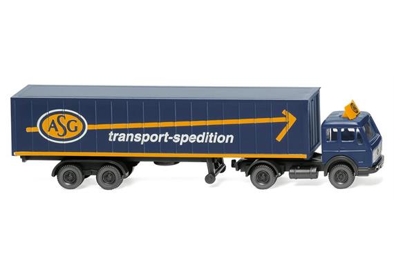 Wiking 95003 Containersattelzug (MB) "ASG" , 1/160